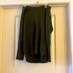 Womens Off the Shoulder Sweater